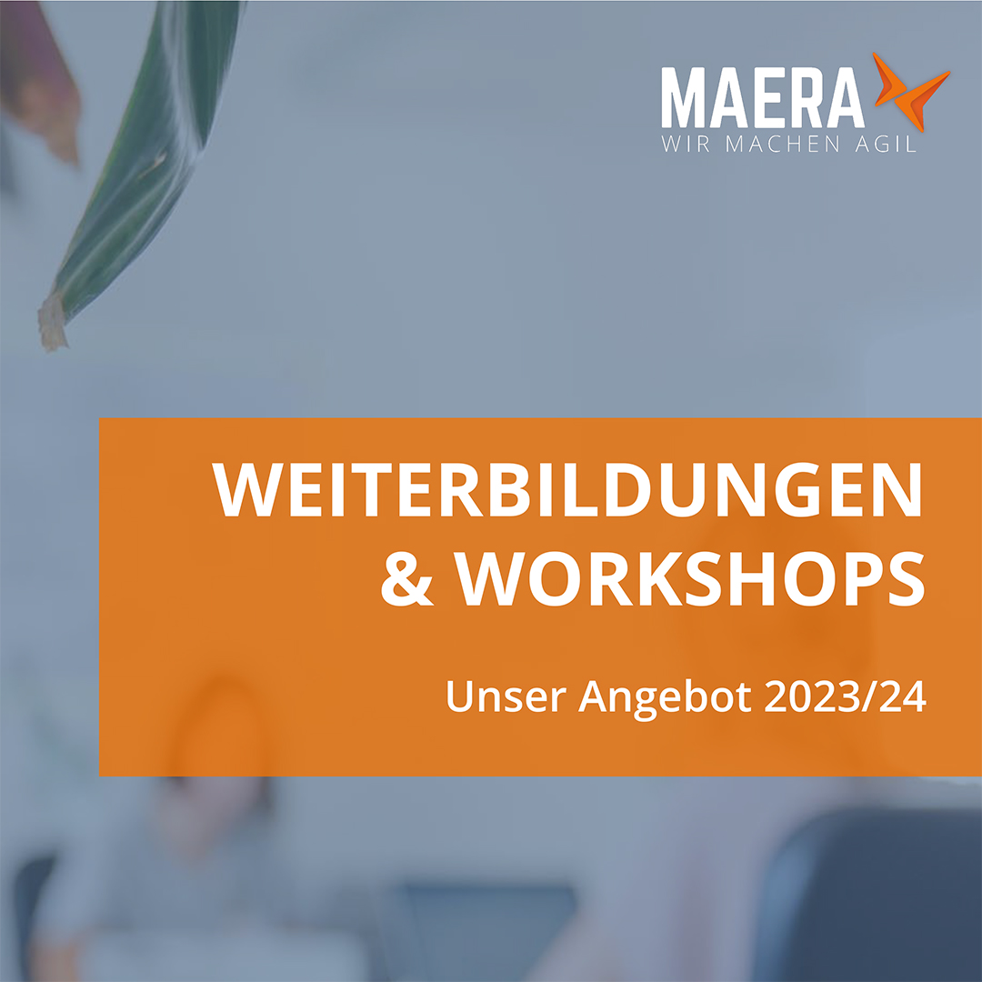 MAERA WEITERBILDUNGEN & WORKSHOPS Unser Angebot 2023/24